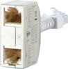 Anschlussverdoppler (Ethernet/Ethernet) - 1 paar